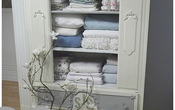 Antique China Cabinet to Linen Chest