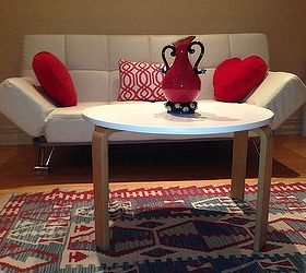 coffe table redo scandinavian style, painted furniture