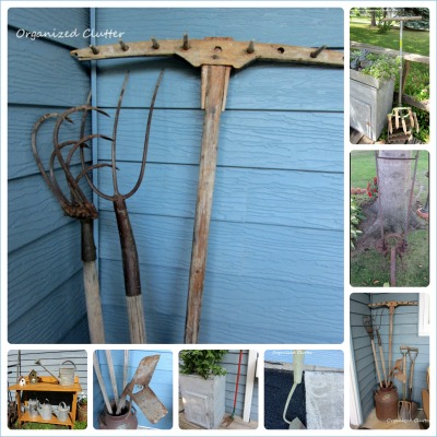 what s in our garden tool kits, gardening, Organized Clutter has vintage tools galore