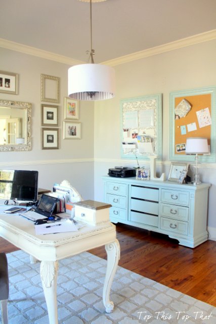 home office makeover, craft rooms, home decor, home office, The after
