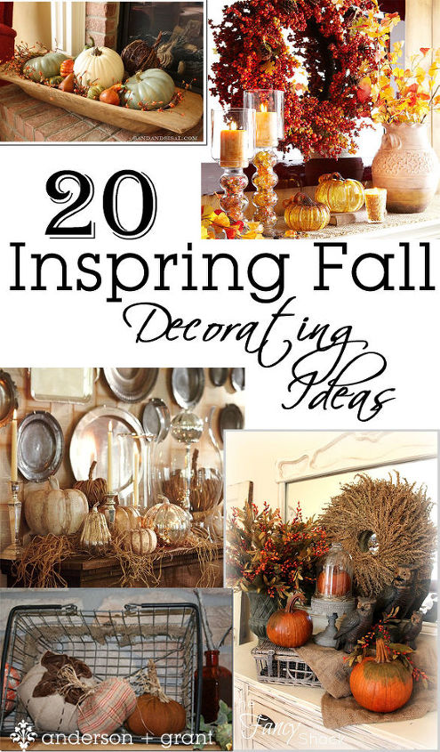 20 inspiring fall decorating ideas, seasonal holiday decor