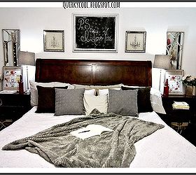 design on a dime rustic glam bedroom stage 1, bedroom ideas, home decor, painted furniture, rustic furniture, Everything in this room I made or got for a discount
