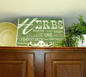 decorating with the pantone color of the year, home decor, The decorations above my stove Feeling emerald y