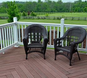 tips for creating a beautiful outdoor space, decks, outdoor living, Empty deck space that needs some personality and style