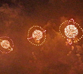 part 2 back story of tllg s rain or shine feeders, outdoor living, pets animals, urban living, SATURN REPRESENTED AT THE FIREWORKS at the Hudson River in NYC JULY 4th 2013 A very similar with narrative is