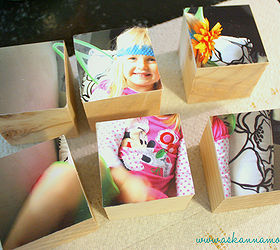 diy picture blocks a memorable gift that won t break the budget, crafts, decoupage