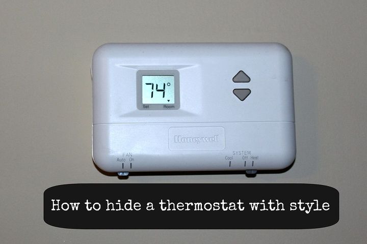 esconda seu termostato atrs de velhas portas de madeira, Esconda seu termostato mas ainda tenha acesso a ele