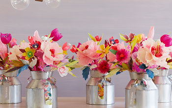  Molduras e decorações de flores de papel | Quarta-feira DIY