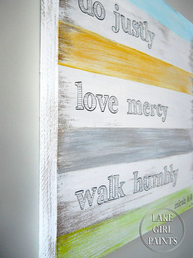 making scripture word art, crafts, home decor, painting