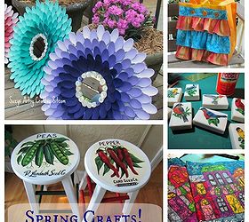 five colorful spring craft ideas, crafts, seasonal holiday decor, Five colorful Spring craft ideas