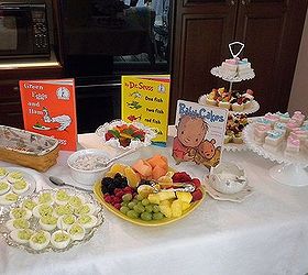 book inspired buffet baby, home decor, The food buffet inspired by children s book titles