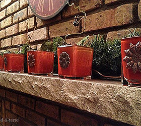 diy colored mercury glass, christmas decorations, crafts, seasonal holiday decor, How to make DIY colored mercury glass These are red mercury glass votives unlit