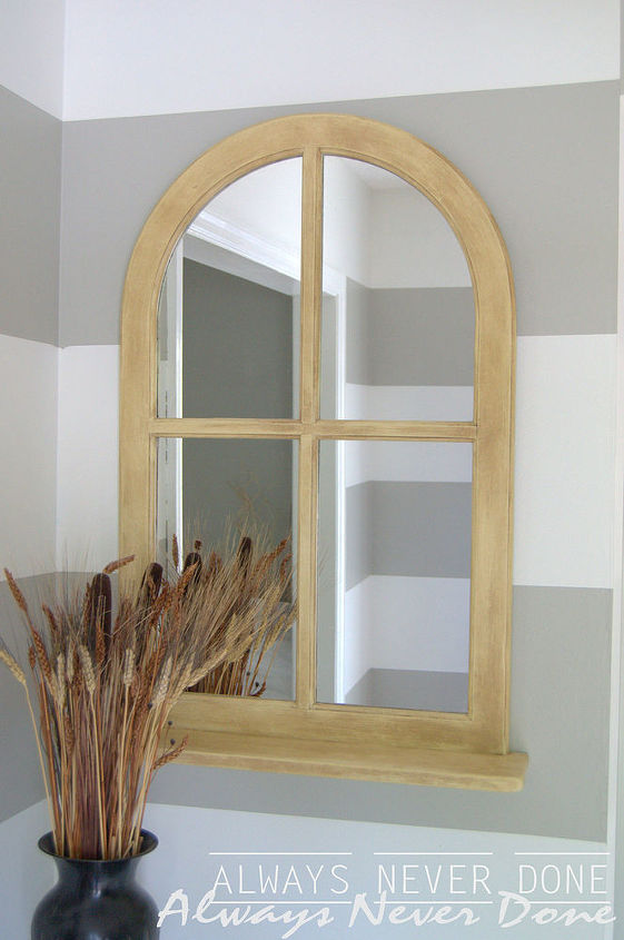 refurbished window mirror, crafts, home decor, repurposing upcycling