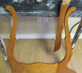 what are those fabulous legs you ask the knock knee trunk table, home decor, repurposing upcycling, and the secret Here is what I used for her legs I have a lot of them so it didn t hurt to cut a few up Pop by our facebook page at and see more
