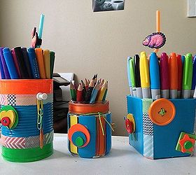 up cycled jars and canisters, crafts, repurposing upcycling