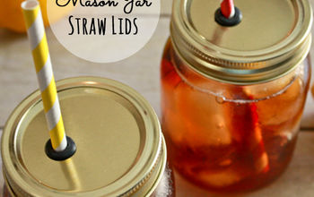 Make Your Own Mason Jar Straw Lids!