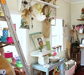 a tour of my craft shed while it s organized, craft rooms, home decor, organizing