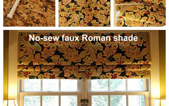 ¡Haz tu propia cortina romana sin coser!
