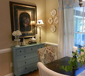 breakfast room, home decor, living room ideas, painted furniture, The perfect cabinet to hold linens and napkins