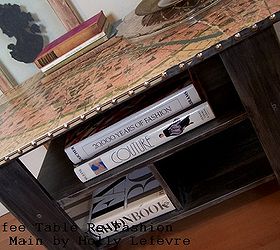 mdf coffee table to parisian chic accent table, home decor, painted furniture, reupholster, Another shot I love the metallic finish