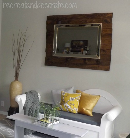 the diy tool must have, tools, A DIY project a rustic mirror that was made using the Ryobi P206