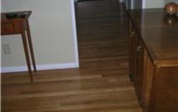 Refinish hardwood floors