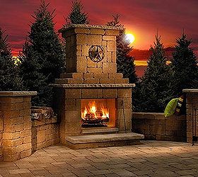 landscaping fireplaces outdoor living, decks, fireplaces mantels, outdoor living
