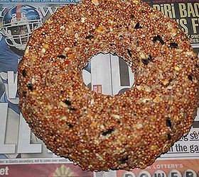 bird seed wreath, crafts, wreaths, 5 Leave mixture in bundt pan to completely hardened overnight it will come right out of the you pan