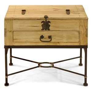 q gonzales rustic furniture find but i want it to look antique help, painted furniture, rustic furniture, Accent Table