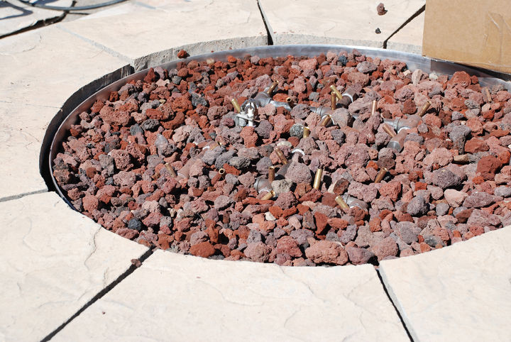 how to install a fire pit with a 24 volt ignition system, outdoor living