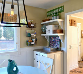 our home ballard designs taste on a target budget, home decor, Eat in Kitchen and drop station