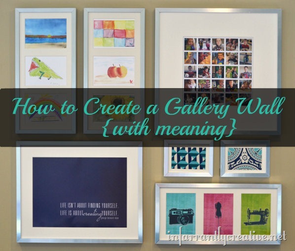 how to create a gallery wall, home decor, wall decor