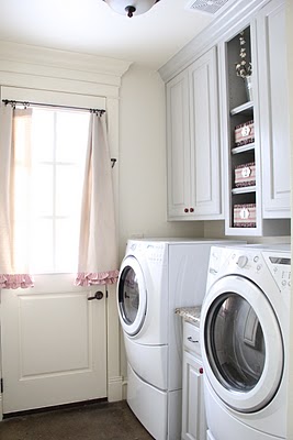 pintar los armarios de mi lavadero en gris, Cuarto de lavado