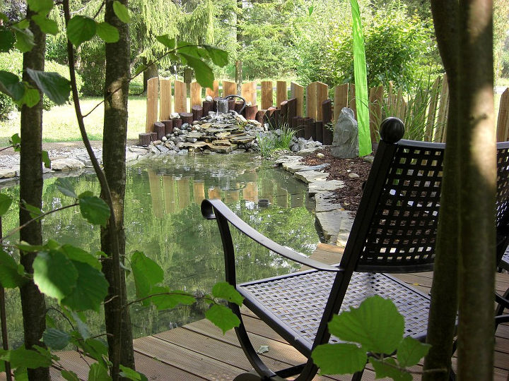 garden pond, ponds water features