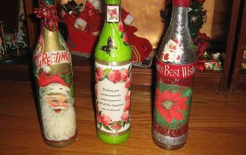 upcycled bottles to gift worthy decantors