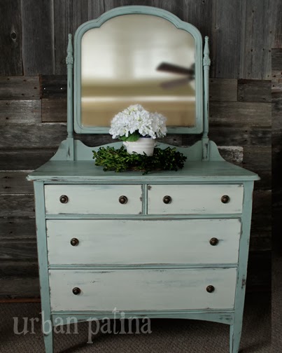 duck egg blue dresser makeover, chalk paint, painted furniture