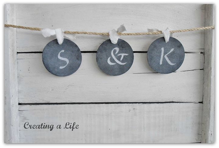 chalkboard style tags, chalkboard paint, crafts, home decor