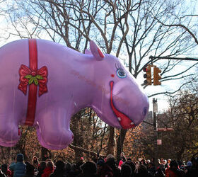 the day after thanksgiving, seasonal holiday d cor, thanksgiving decorations, HAPPPY HIPPO JOINS MACY S MARCHERS VIEW TWO Did you know he appeared in the parade in the 1940 s