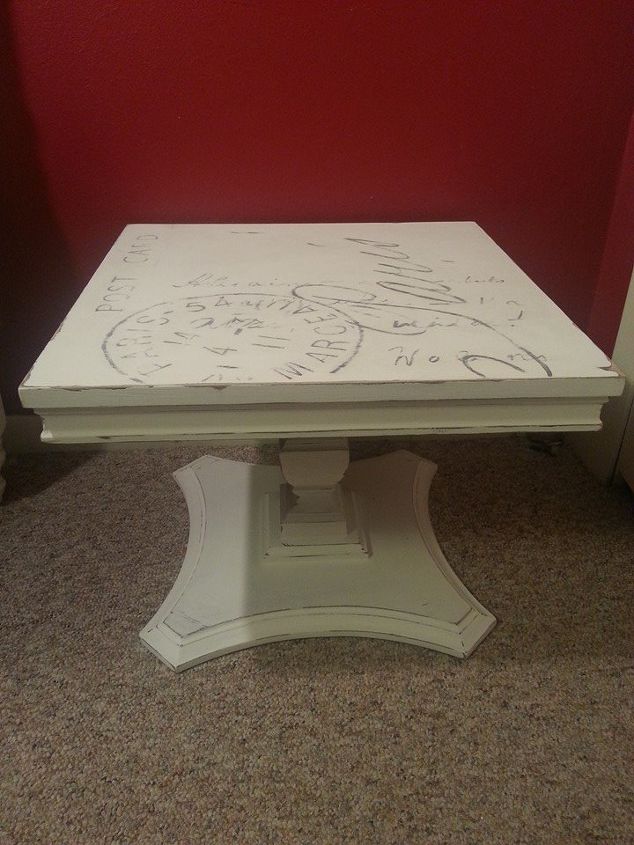 french side table, painted furniture