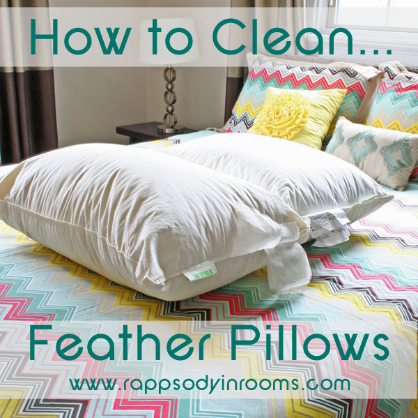 how to clean feather pillows, cleaning tips