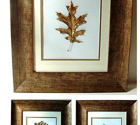 bring the outdoors in gold leaf leaves, crafts, Bring a little of the outdoors inside your home with this clever gold leaf tutorial