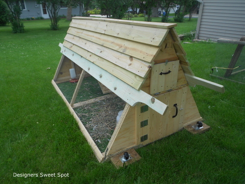 rouge chicken coop, homesteading, outdoor living, pets animals, This is what the coop looked like before I painted it