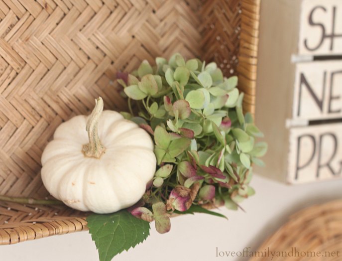 neutral fall mantel vignette, seasonal holiday decor, White pumpkins are great for a neutral display