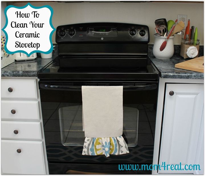 how to clean your ceramic stovetop, appliances, cleaning tips, Super clean stovetop