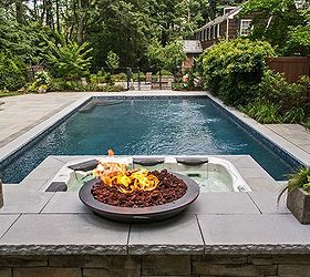 are you thinking of adding a spa to your pool, outdoor living, pool designs, spas, Positioning a Spa