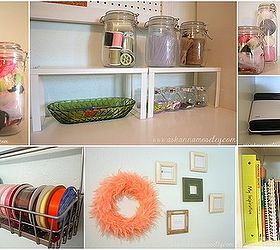 craft room makeover, craft rooms, home decor, home office, storage ideas