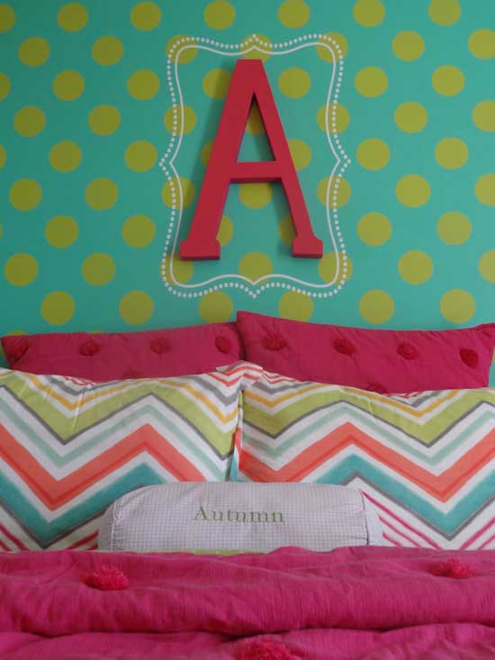 polka party from project nursery, bedroom ideas, home decor, painting, wall decor