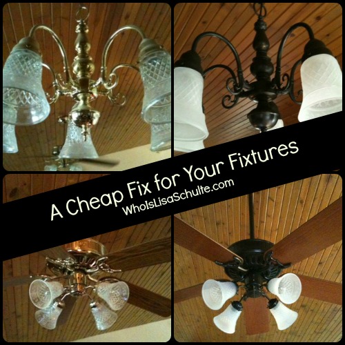 try this simple inexpensive way to update your fan light fixtures, lighting