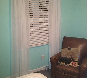 transform your room with faux or wood blinds we did, window treatments, windows, Transform your room with faux or wood blinds