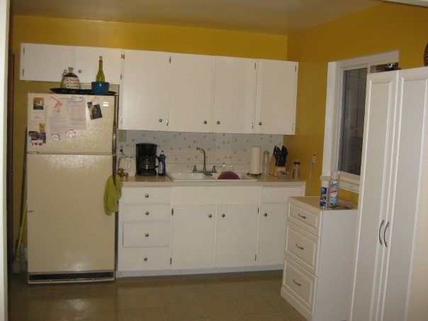 q what would you do to this kitchen, doors, home decor, kitchen backsplash, kitchen design, B4 Looking straight into kitchen